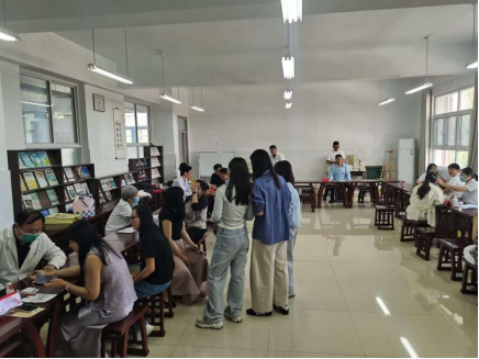 医讯｜弘扬中医药文化 关爱教师健康 我院教师节中医义诊走进临沂第二实验小学七里校区